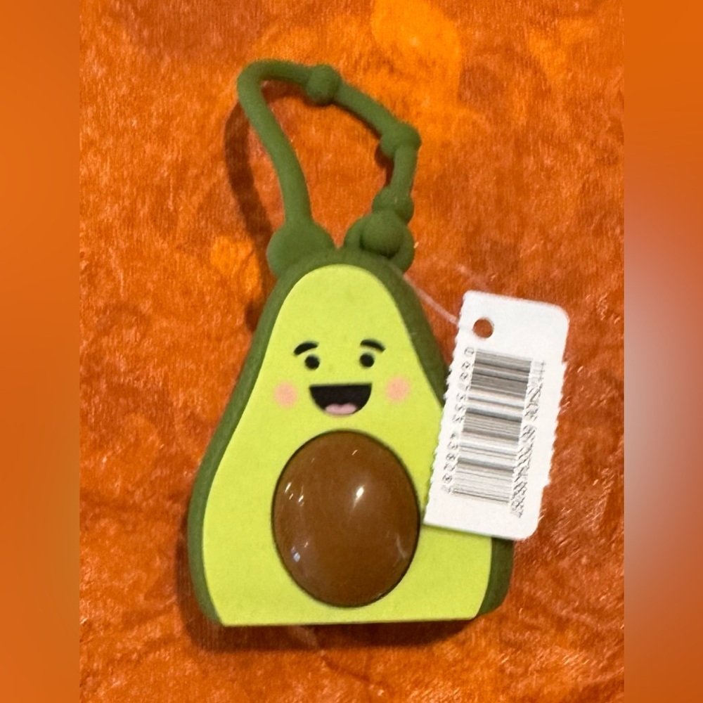 🥑 Bath & Bodywork’s Avocado Pocketbac Hand Sanitizer Holder, Keychain, Backpack